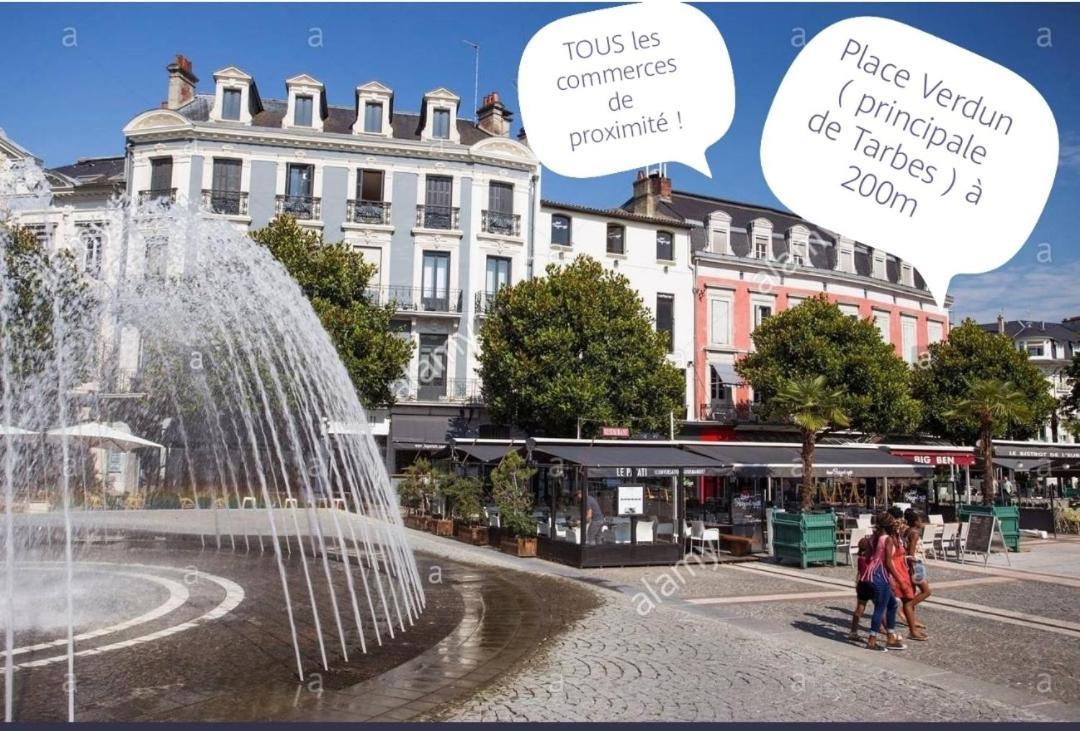 L'Appartement 7 - Centre Ville-Parking-Tv-Wifi Tarbes Dış mekan fotoğraf